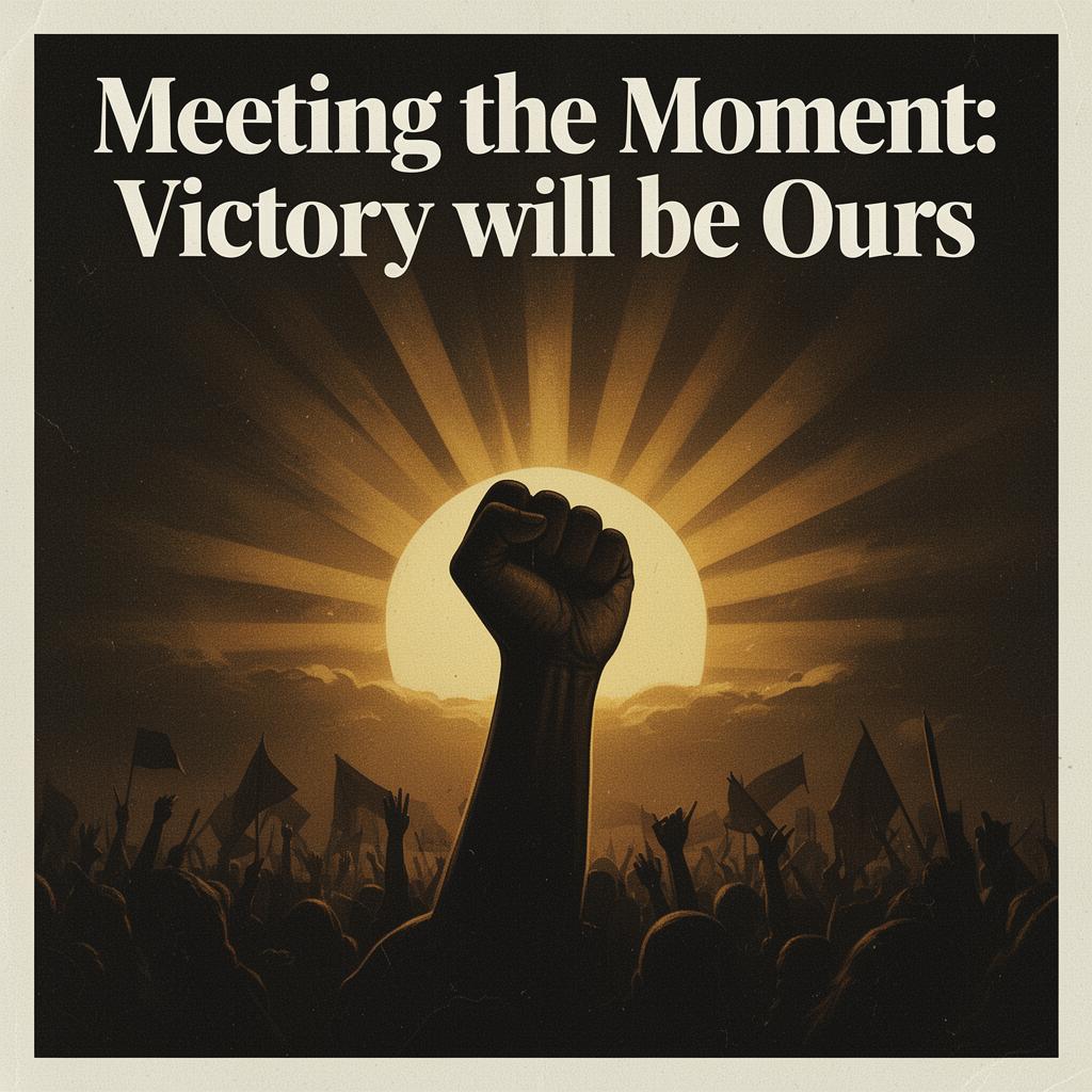 Meeting the Moment: Victory will be Ours